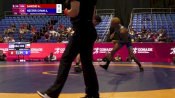 67 kg Semifinal - Alejandro Sancho, USA vs Nestor Almanza, CHI