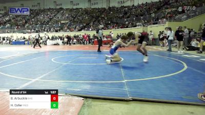 108 lbs Round Of 64 - Brody Arbuckle, Blanchard High School vs Harrison Cofer, Piedmont