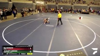 107 Championship Bracket Cons. Round 4 - August Lubinski, West Bend West vs Eli Schultz, STMA