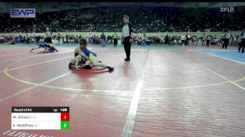 138 lbs Round Of 64 - Wiley Wilson, Stillwater vs Kasen McAffrey, Sand Springs HS