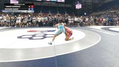 126 lbs Champ. Rd Of 128 - Benito Barnhart, Florida vs Giovanni Ramos, Oklahoma