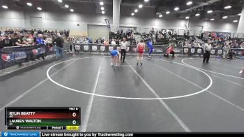 132 lbs Champ. Round 2 - Lauren Walton, KY vs Rylin Beatty, MO