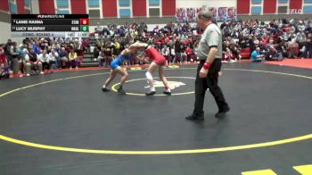 120 lbs Cons. Round 4 - Lanie Hanna, Saint Ansgar vs Lucy Murphy, Wahlert Catholic