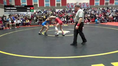 120 lbs Cons. Round 4 - Lanie Hanna, Saint Ansgar vs Lucy Murphy, Wahlert Catholic