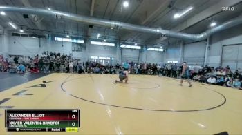 285 lbs Quarterfinal - Xavier Valentin-Bradford, Centaurus Hs vs Alexander Elliot, Fountain - Fort Carson