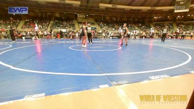 110 lbs Round Of 16 - Shiann Collom, Tiger Trained Wrestling vs Vivienne Yarbrough, Gracie Barra Westchase