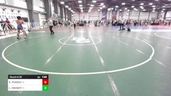 170 lbs Round Of 32 - Xavier Preston, VA vs Logan Heckert, TN