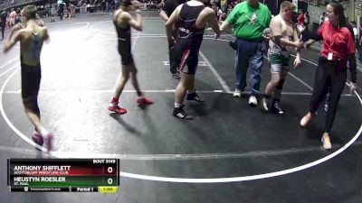 85 lbs Quarterfinal - Anthony Shifflett, Scottsbluff Wrestling Club vs Heustyn Roesler, St. Paul