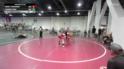 109 lbs Semifinal - Renzy LeProwse, Other Team vs Anders Park, Unattached