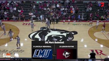 Replay: Lincoln Memorial vs Lenoir-Rhyne | Jan 4 @ 4 PM