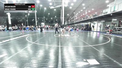 115 lbs Rr Rnd 1 - Dylan Bales, Central Bucks West - HS vs Noah Young, State College - HS