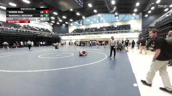 165 lbs 7th Place Match - Marshall Beecham, Cuesta College vs Robbie Rael, Lemoore College