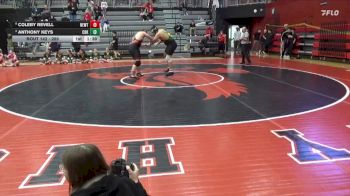 285 lbs 3rd Place Match - Anthony Keys, Cedar Rapids Kennedy vs Coleby Revell, Newton