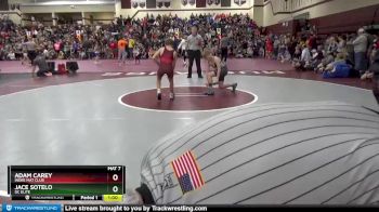 J-14 lbs Quarterfinal - Jace Sotelo, DC Elite vs Adam Carey, Indee Mat Club