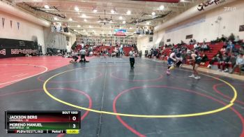 215 lbs 1st Place Match - Moreno Manuel, Northfield vs Jackson Berg, Chaparral