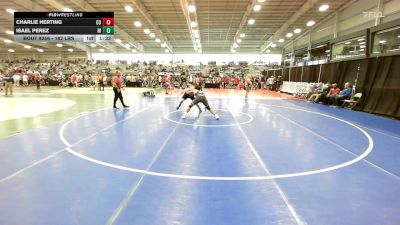 182 lbs Quarterfinal - Charlie Herting, CO vs Isael Perez, RI