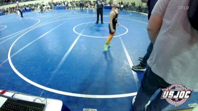 80 lbs Round Of 32 - Joe Hinz, Weatherford Youth Wrestling vs Chett Ledford, Tironook Wrestling