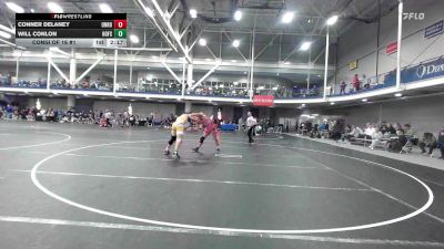 197 lbs Consi Of 16 #1 - Conner Delaney, Unrostered - UnAttached vs Will Conlon, Hofstra