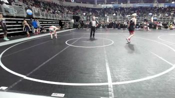 130 lbs Semifinal - Hank Stortz, Outlaw WC vs Cache Price, Ozark