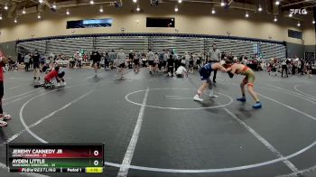 120 lbs Round 6 (8 Team) - Jeremy Cannedy Jr, Legacy Dragons vs Ayden Little, Warhawks Wrestling