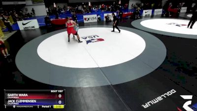 125 lbs Cons. Semi - Garth Wara, California vs Jack Clemmensen, California