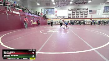 105 lbs Semifinal - Norah Watkins, ROCK PORT vs Riley Jones, CHILLICOTHE