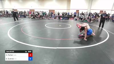 70 kg Cons 64 #2 - Octavius Parker, Carlsbad High School Wrestling vs Denzil Duenas, California