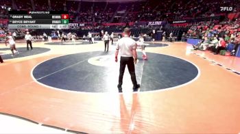 2A 150 lbs Cons. Round 1 - Bryce Bryant, Springfield (H.S.) vs Grady Neal, Metamora