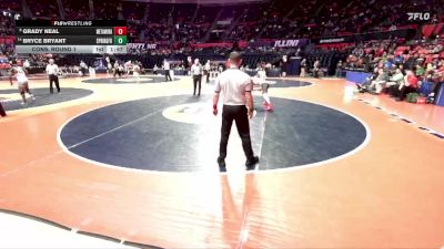 2A 150 lbs Cons. Round 1 - Bryce Bryant, Springfield (H.S.) vs Grady Neal, Metamora