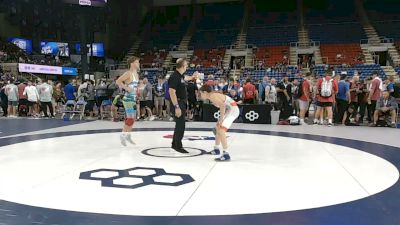 113 lbs Champ. Rd Of 128 - Casey Powers, New York vs Camden Rugg, Wisconsin