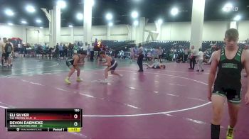 150 lbs Round 2 (10 Team) - Eli Silver, The Firemen Blue vs Devon Daemicke, Seneca Fighting Irish