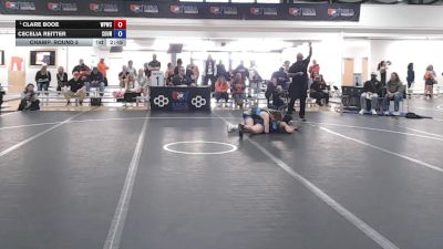 117 lbs Champ. Round 5 - Clare Booe, West Point Wrestling Club vs Cecelia Reitter, Columbia University