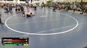 160 lbs Champ. Round 1 - John Cloud, IL vs John McKay, AZ