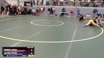 175 lbs Cons. Semi - Damean Juhlin, Anchorage Youth Wrestling Academy vs Hayden Martin, Bethel Freestyle Wrestling Club