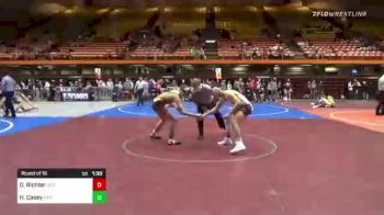 138 lbs Round Of 16 - Dawson Richter, Dickinson vs Hunter Casey, Rapid City Stevens Wrestling