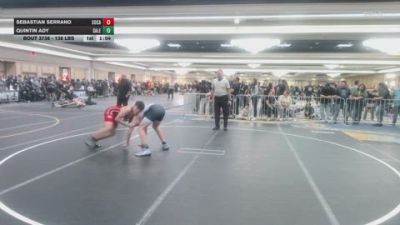 138 lbs Round Of 128 - Sebastian Serrano, SoCal Grappling Club vs Quintin Ady, Salem Hills Wrestling