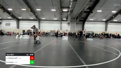 60-65 lbs Semifinal - Jacob Dadiomoff, Young Guns Nashville Wrestling vs Brodey Green, Thoroughbred Wrestling Academy (TWA)