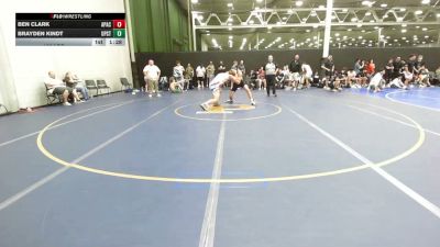 162 lbs Rr Rnd 2 - Ben Clark, Apache Blue - HSC vs Brayden Kindt, Upstate Uprising Reborn - HSC