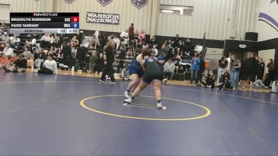 235 Open Semifinal - Brooklyn Robinson, Iowa Lakes CC vs Faith Tarrant, Iowa Western CC