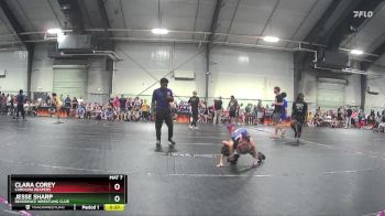 143/150 Round 3 - Kara McKeel, RPA Wrestling vs Sophia Voudouris, River Bluff Gators