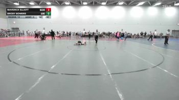 60 lbs Rr Rnd 3 - Maverick Elliott, Mat Assassins Black - EL vs Brody Bowers, All American Wrestling Club Red - EL
