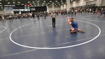 100 lbs Cons. Semis - Cyrus Millage, Sebolt Wrestling Academy vs Knox Ayala, Sebolt Wrestling Academy