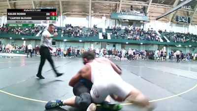 285 lbs Champ. Round 2 - Carter Blough, GVSU vs Kaleb Rosen, Unattached