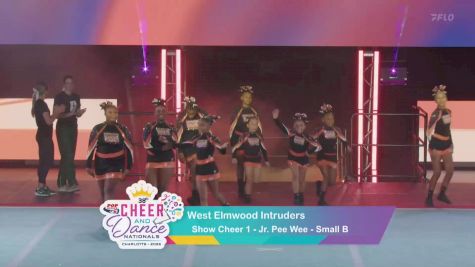 West Elmwood Intruders [2025 Show Cheer 1 - Jr. Pee Wee - Small B] 2025 Pop Warner National Cheer & Dance Championship