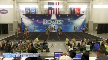 Madison All Star Cheer - Grenades [2026 L3 Junior - D2 Day 1] 2026 PacWest Utah Challenge
