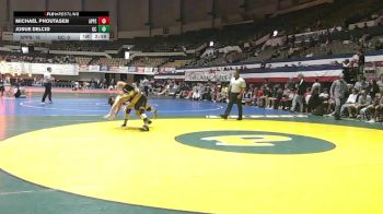 149 lbs Quarters & Wb (16 Team) - Michael Phoutasen, Apprentice School vs Josue DelCid, Greensboro College