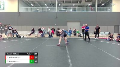 140 lbs Round 7 (10 Team) - Chase Johnson, Team Shutt vs Cooper McDougall, Wolfpack WC