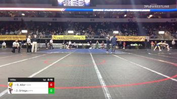 141 lbs Round Of 16 - Daniel Allor, Ferris State vs Zachary Ortega, Apprentice