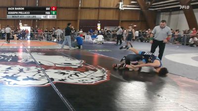 125 lbs Consi Of 4 - Jack Baron, Grit Mat Club vs Joseph Pellicci, Paramus Catholic High School