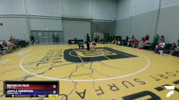 122 lbs Semis & 3rd Wb (16 Team) - Brooklyn Pace, Utah vs Janyla Anderson, Virginia Red